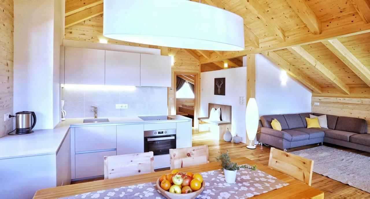 Chalet Oberguggenberg San Lorenzo di Sebato Bagian luar foto