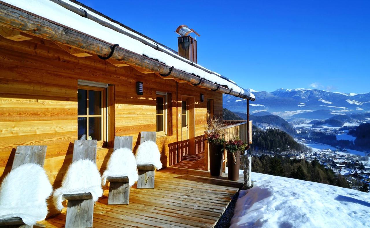 Chalet Oberguggenberg San Lorenzo di Sebato Bagian luar foto