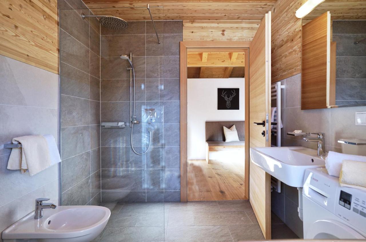 Chalet Oberguggenberg San Lorenzo di Sebato Bagian luar foto